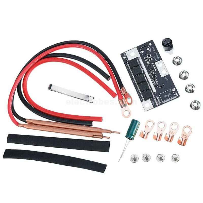 12V Portable Battery Spot Welder Set  DIY Spot Welding Machine for 18650, 26650, 32650 Battery Packs